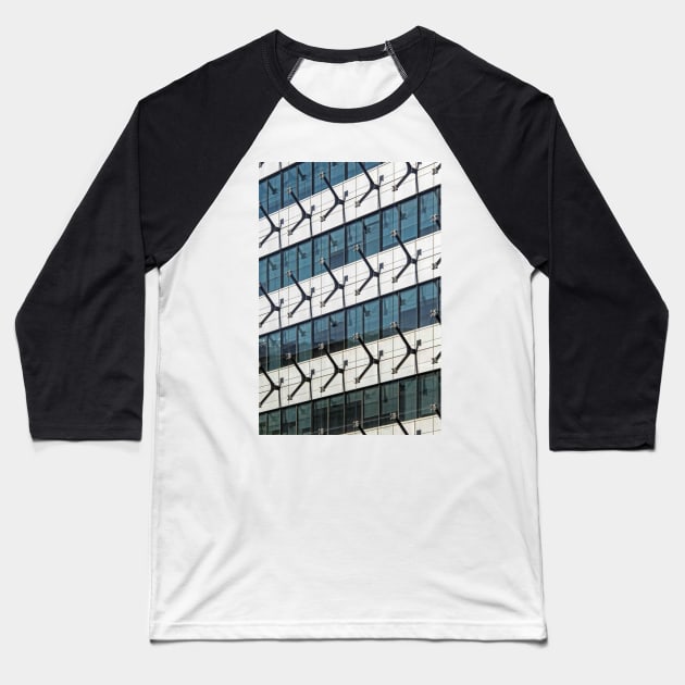 Buildings Of Lisbon - 1 - The Coat Hanger © Baseball T-Shirt by PrinceJohn